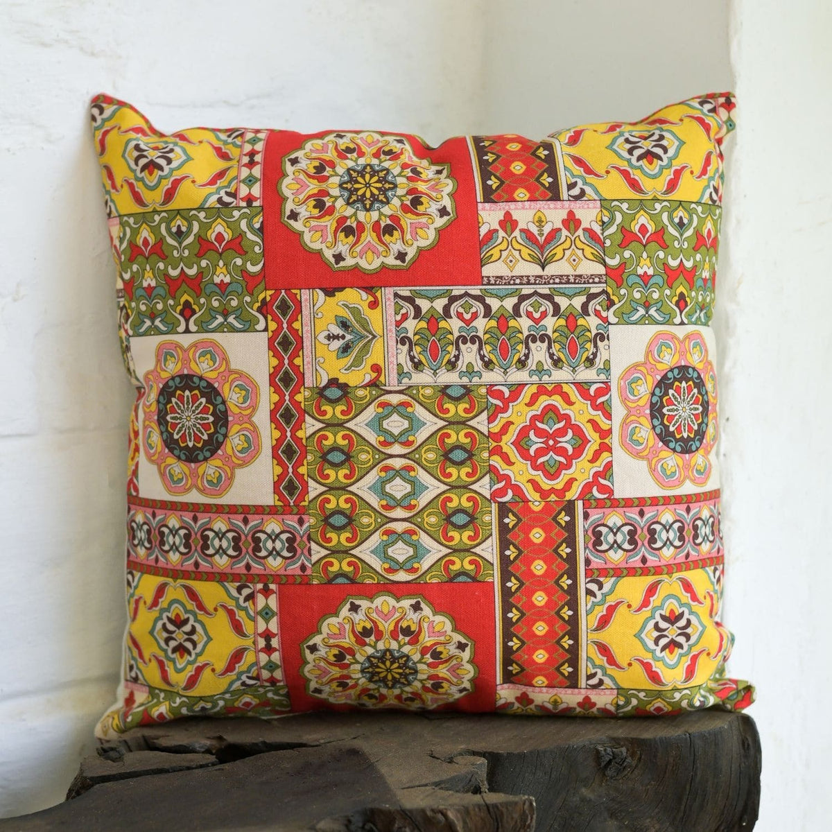 "Spice Bazaar" Digitally Printed Cushion Cover