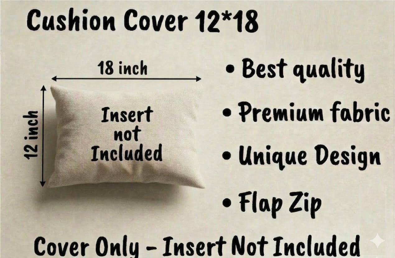 Boho Embroidery Tufted Cotton Canvas Cushion Cover Textured Decorative Pillow Case Square Cushion Covers for Sofa, Living Room & Bedroom