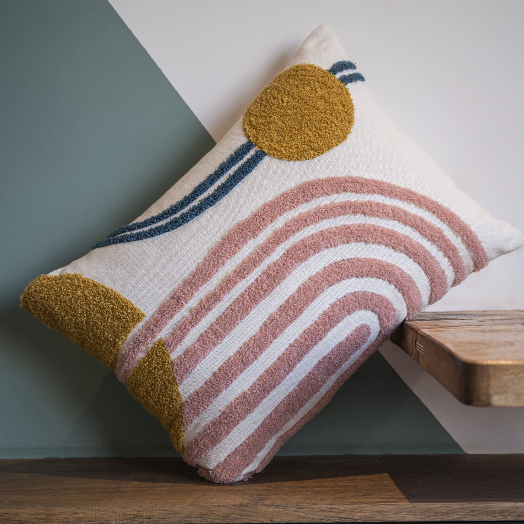 "Modern Solstice" Tufted Cushion Cover