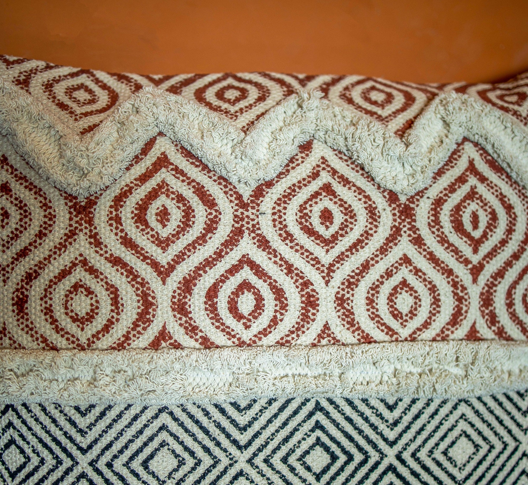 Hand Block Printed Decorative Cushion Cover