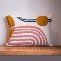 "Modern Solstice" Tufted Cushion Cover