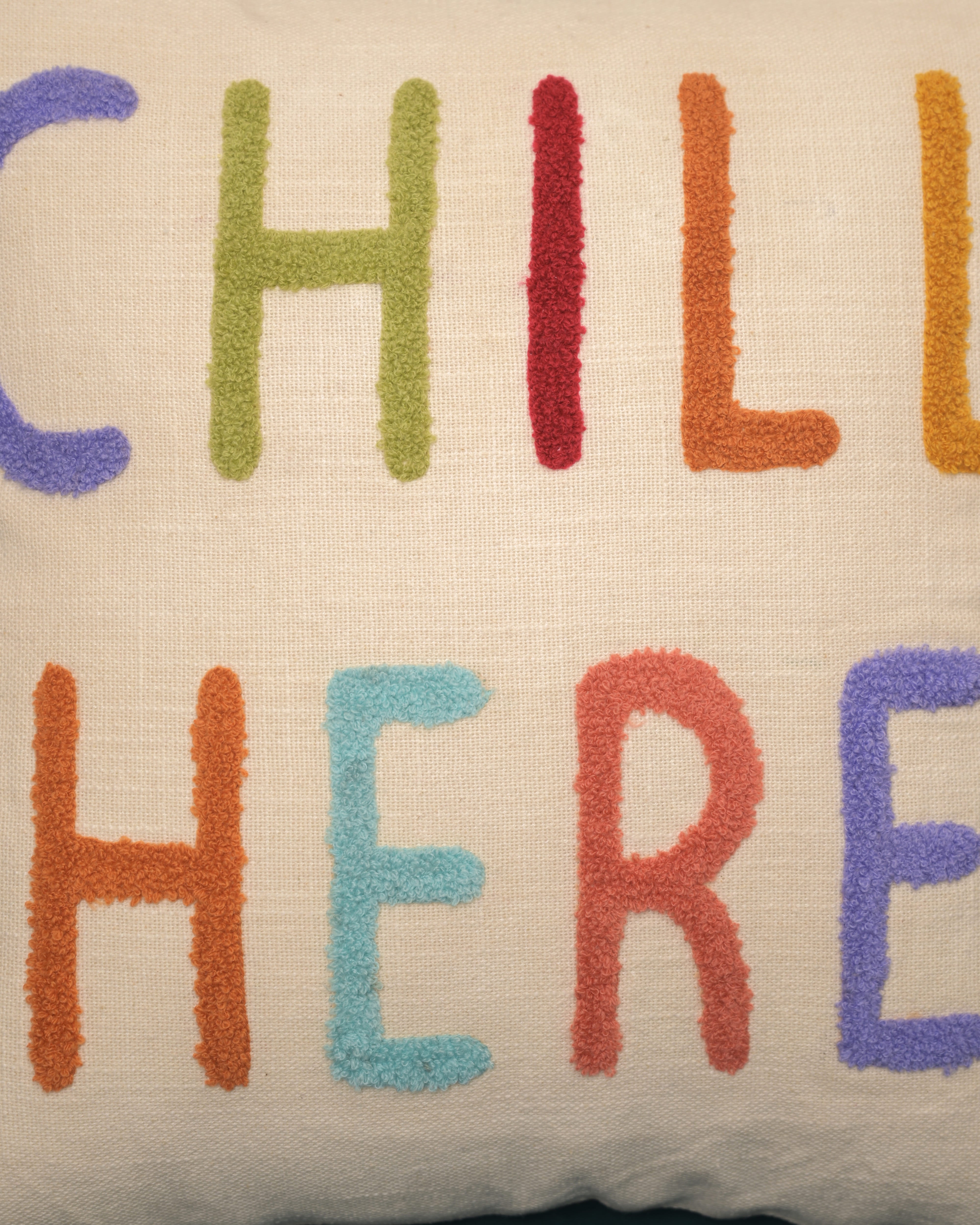 Chill Here – The Ultimate Cozy Cushion Cover!