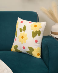 Multicolor Embroidered Cushion Cover