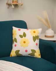 Multicolor Embroidered Cushion Cover