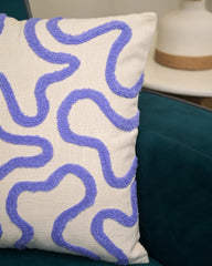 Wavy Whimsy Abstract Cushion Cover