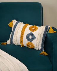 "Tassel Tango" Lumbar Cushion Cover