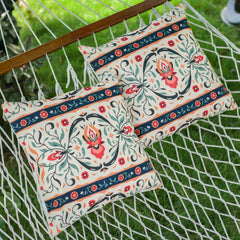 "Garden Reverie" Digitally Printed Cushion Cover