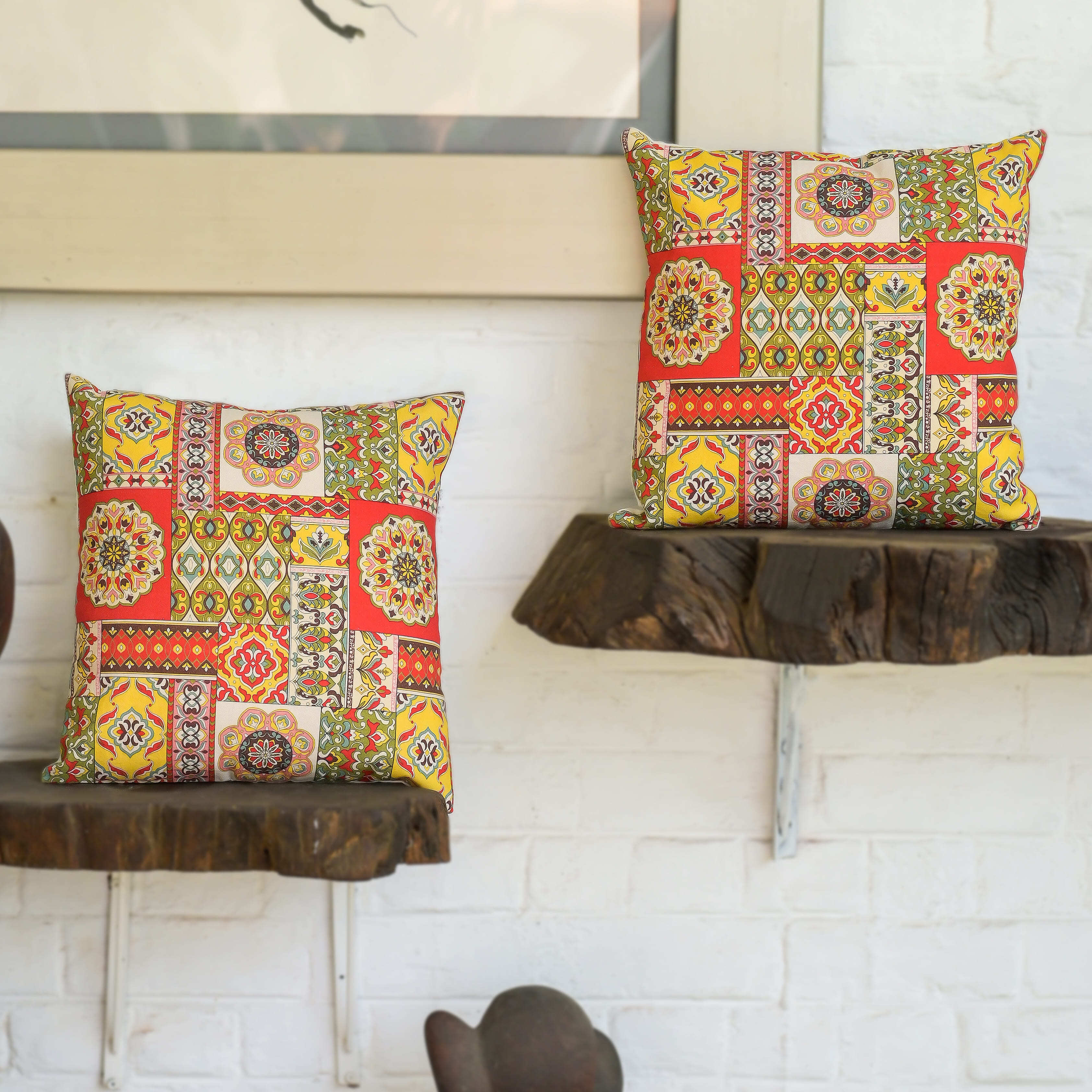 "Spice Bazaar" Digitally Printed Cushion Cover